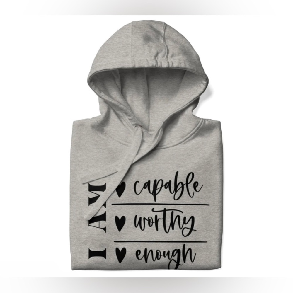 "I AM" Hoodie-Unisex Graphic CUSTOM Designed